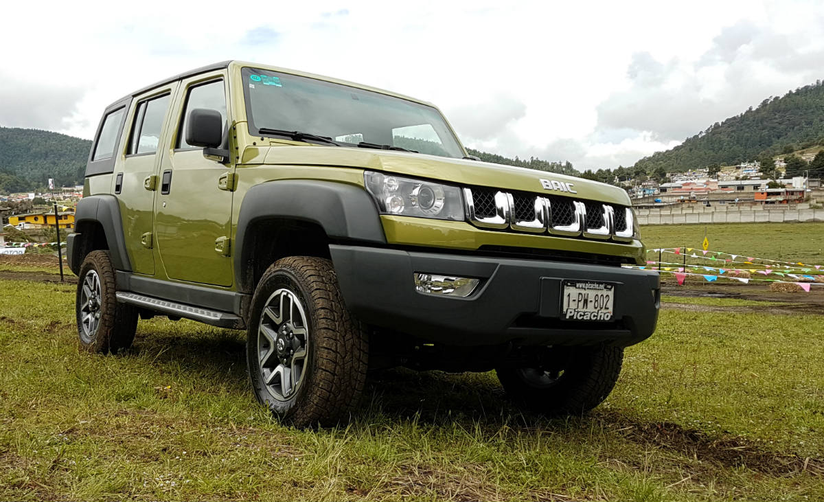 Baic bj40 видео