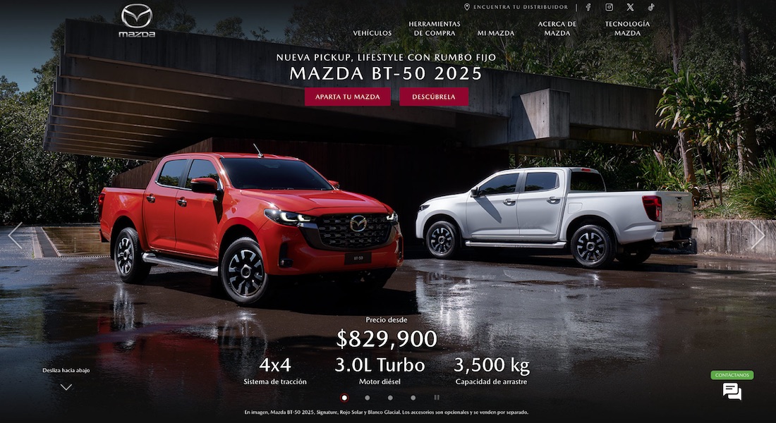 Vision Automotriz Blog Archive Mazda De M Xico Arranca La Preventa Del Pick Up Mazda Bt