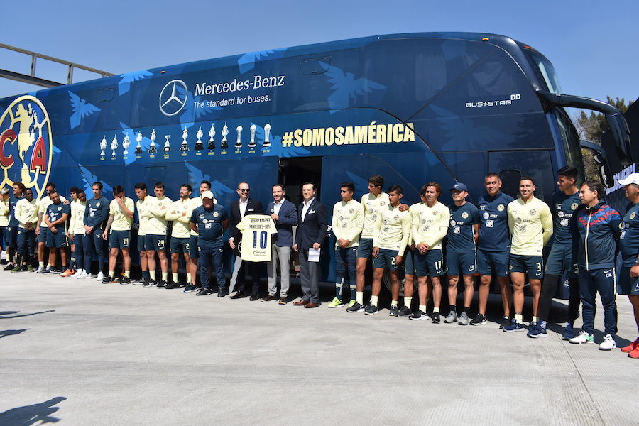 Vision Automotriz » Blog Archive » Mercedes-Benz Autobuses y el Club América  refuerzan su compromiso